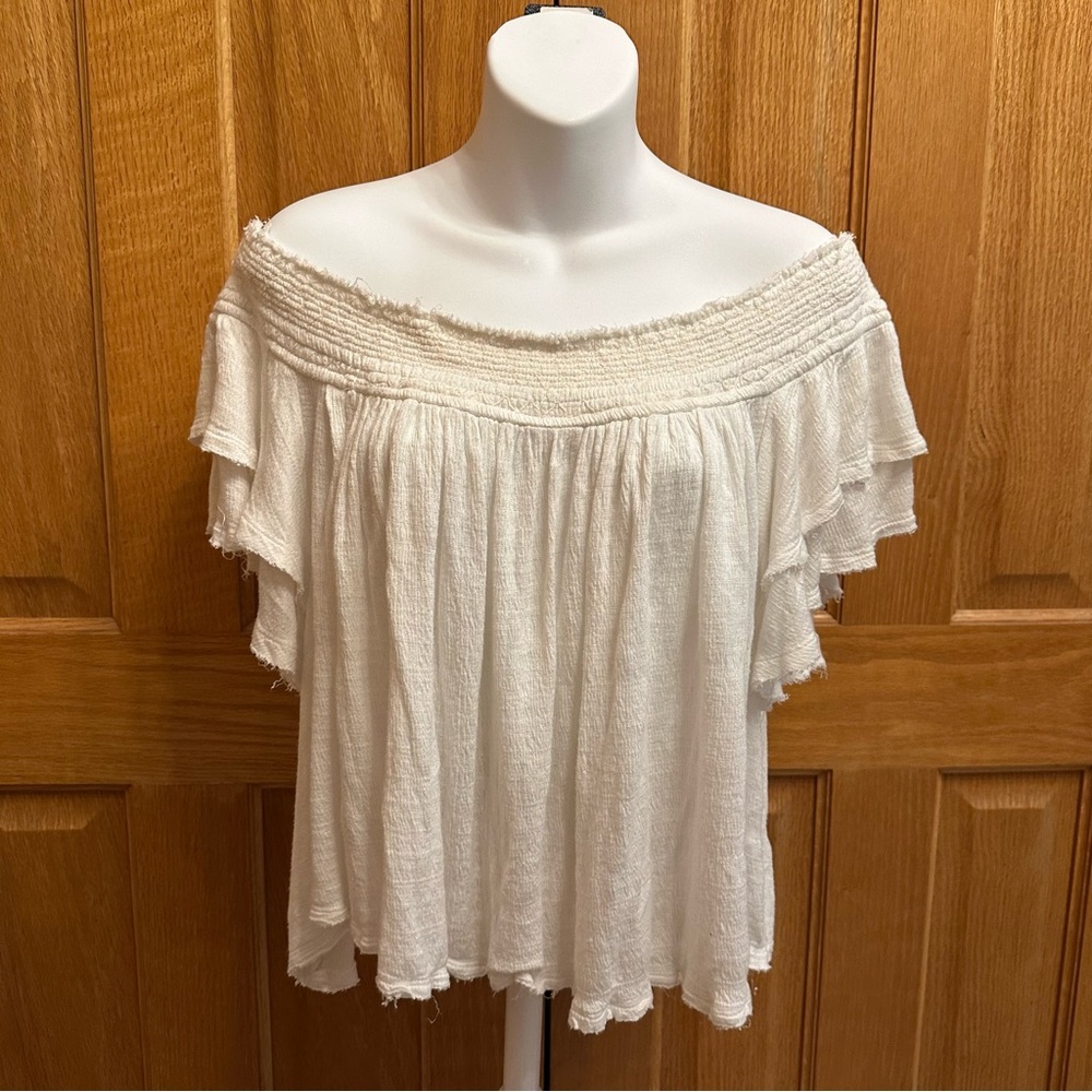 Free People Keyhole Blouse